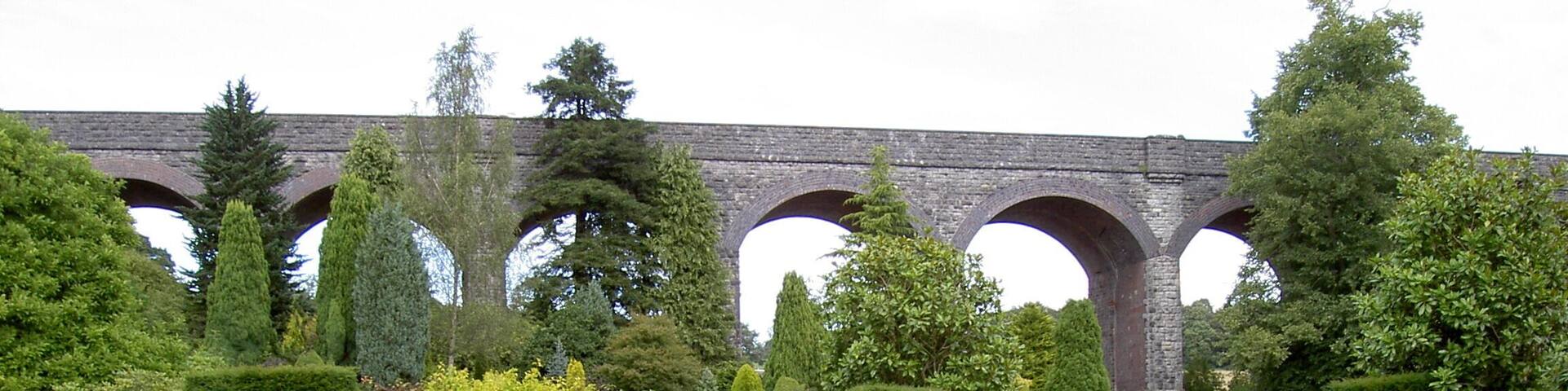 Kilver Court and viaduct