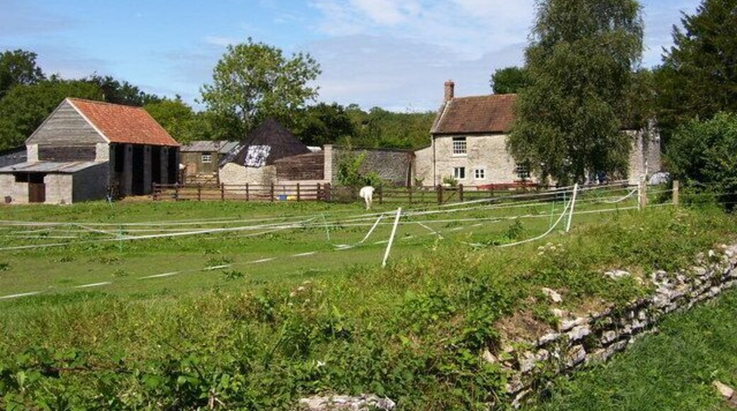 Lower Westholme. House, paddock and outbuildings on Watery Lane.