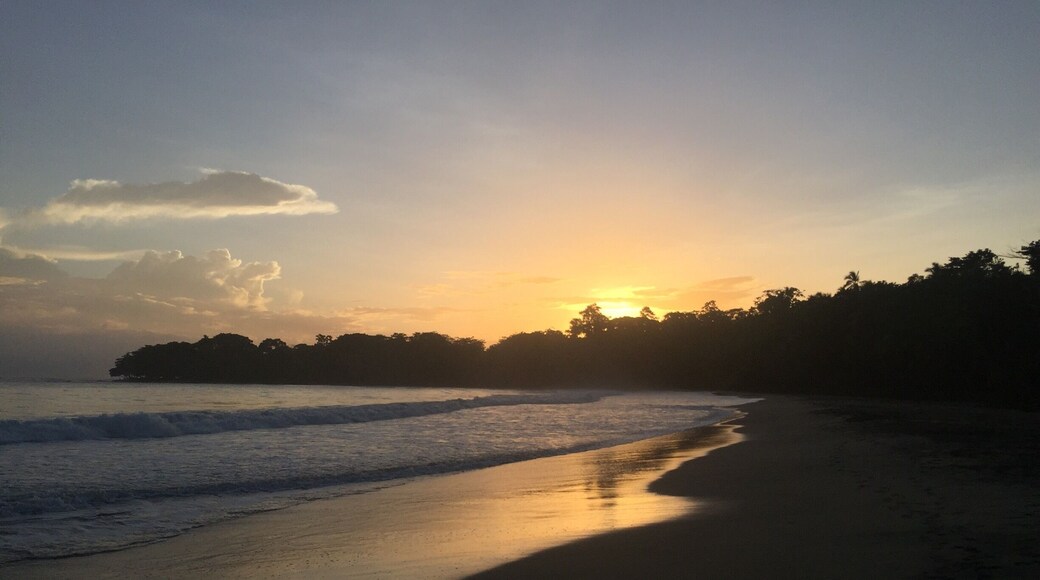 Wake up! Rise and Shine! This beauty of a sunrise here on Cocles beach is not to be missed! The sun will kiss you as soon as it hits you!