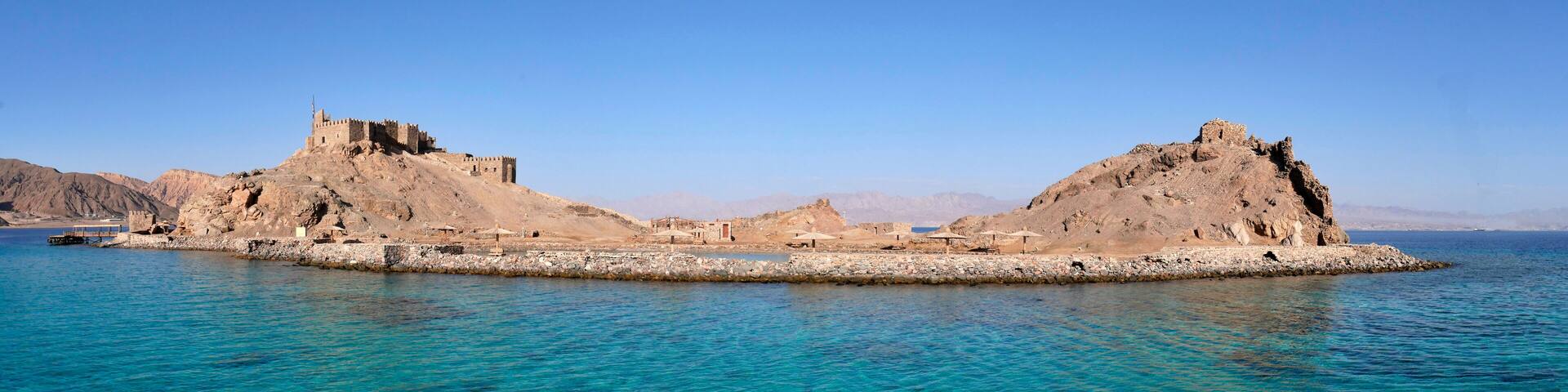 Saladin's castle on Pharaoh's Island