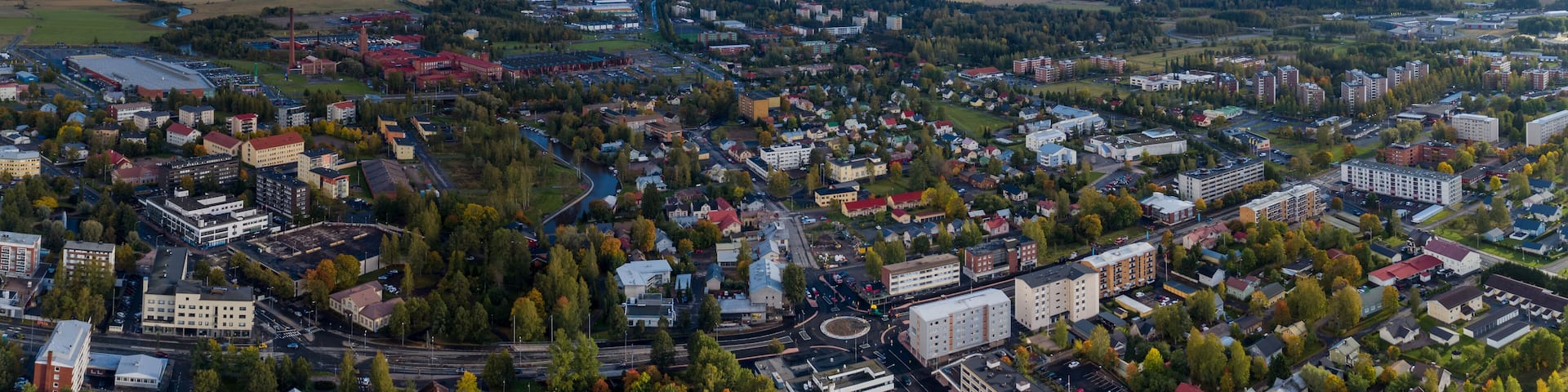 City view of Forssa, Finland
