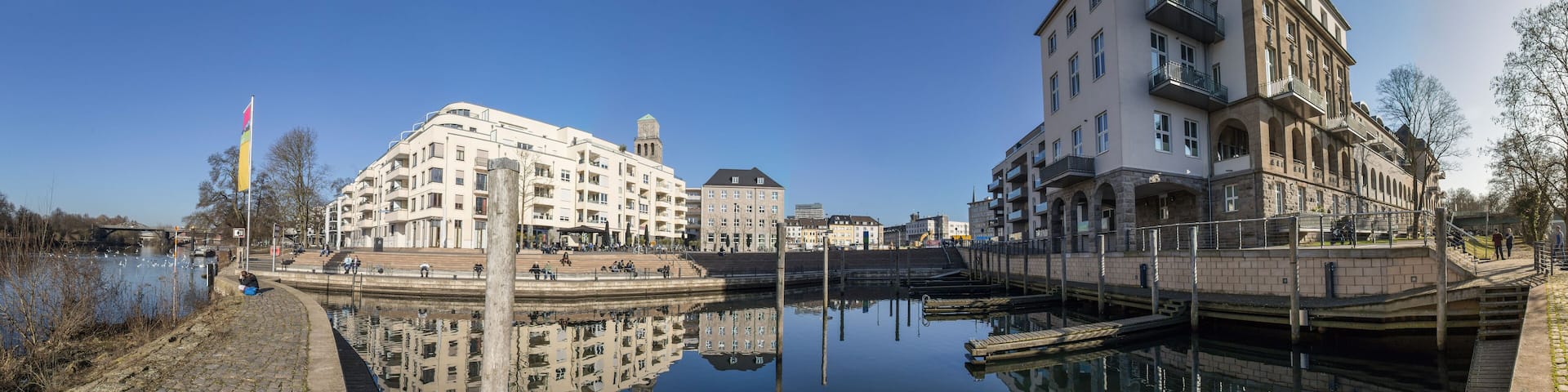 muelheim an der ruhr germany high defintion panorama