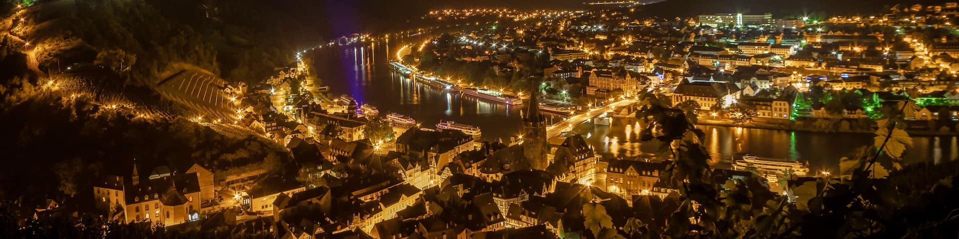 Bernkastel-Kues town from above