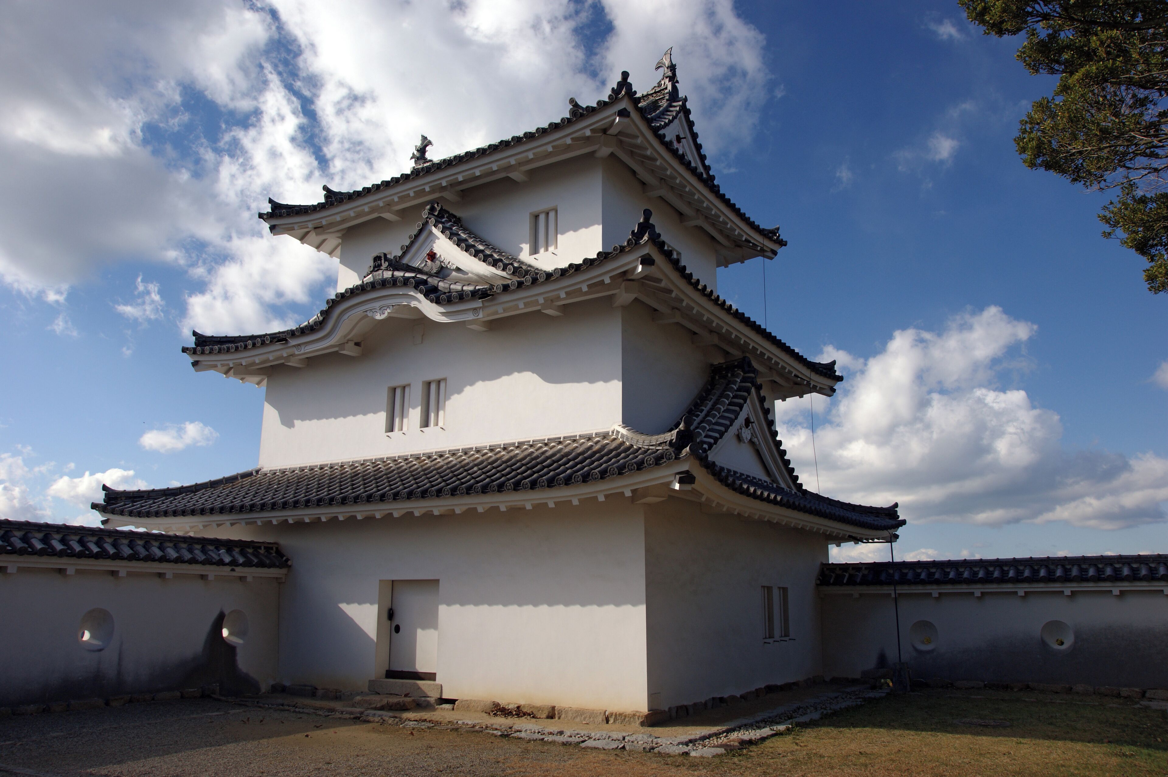 Akashi Castle (Akashi Park), Akashi, Hyogo prefecture, Japan