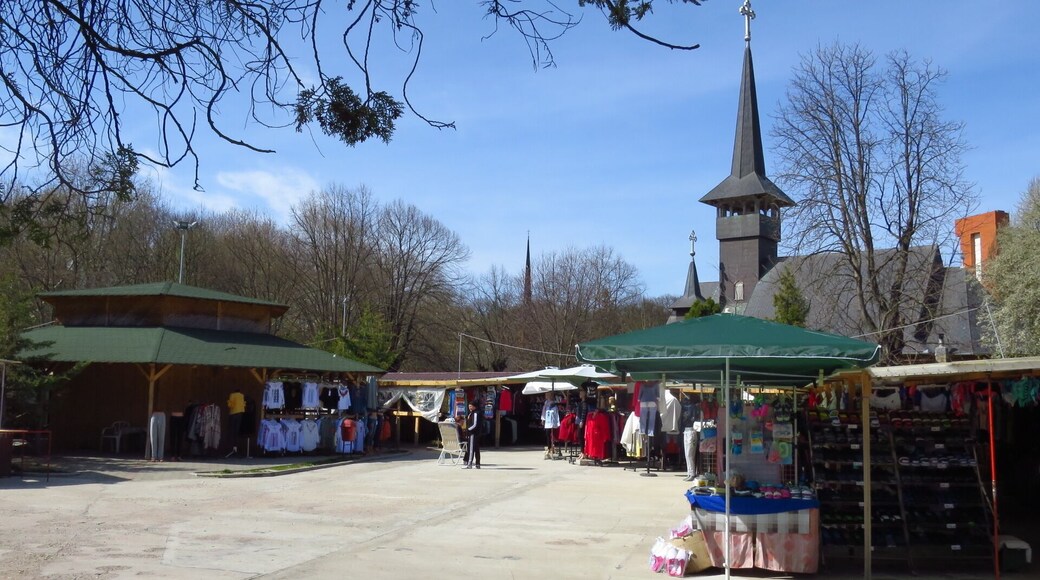 Handicraft bazaar in Baile Felix spa