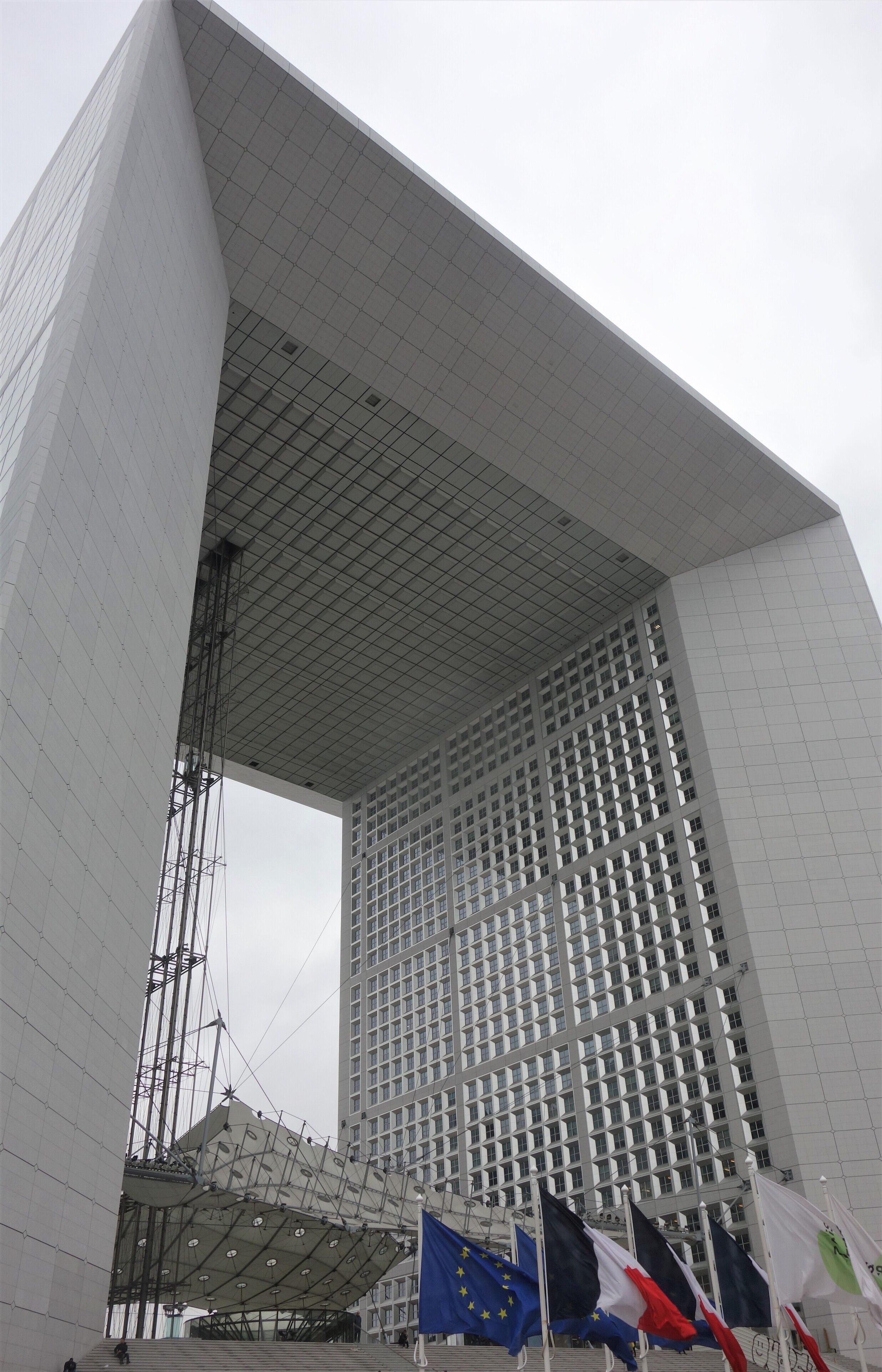 La Défense is Europe's largest purpose-built business district with 560 hectares (1,400 acres) of area and 72 glass and steel buildings (and soon some more). #Architecture  #TroveOnTuesday