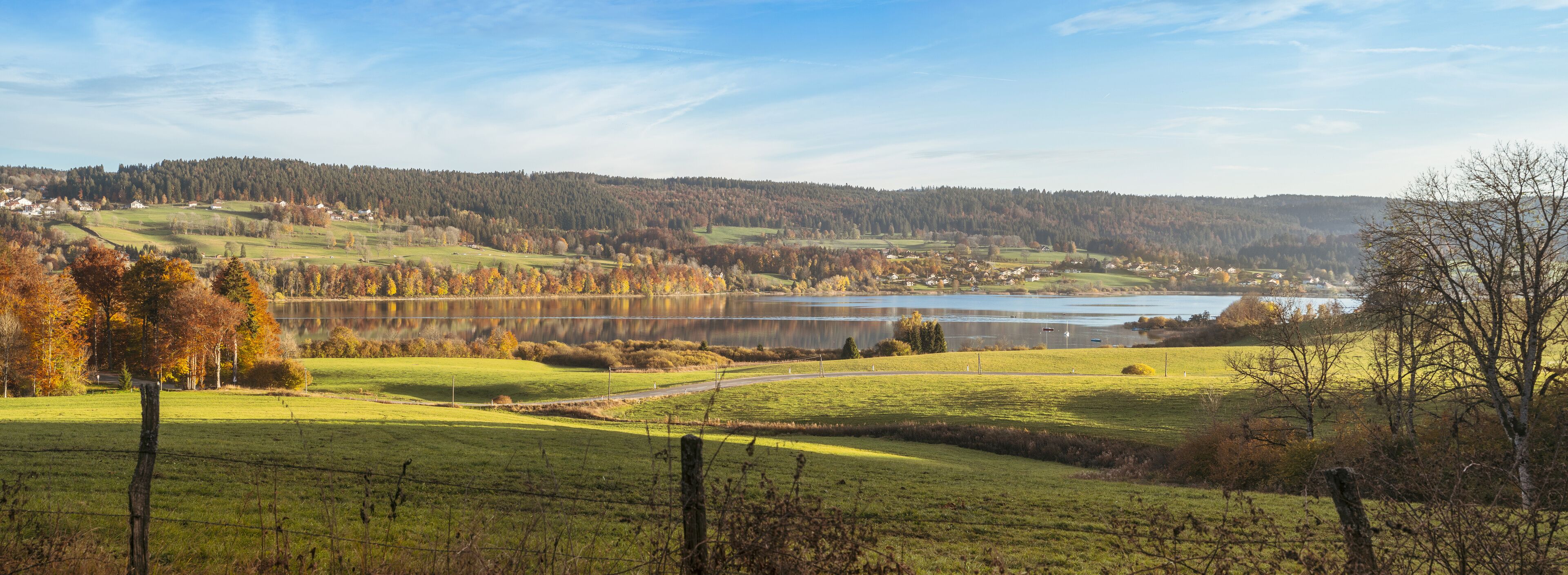 lac de Saint Point, dans le Doubs en France