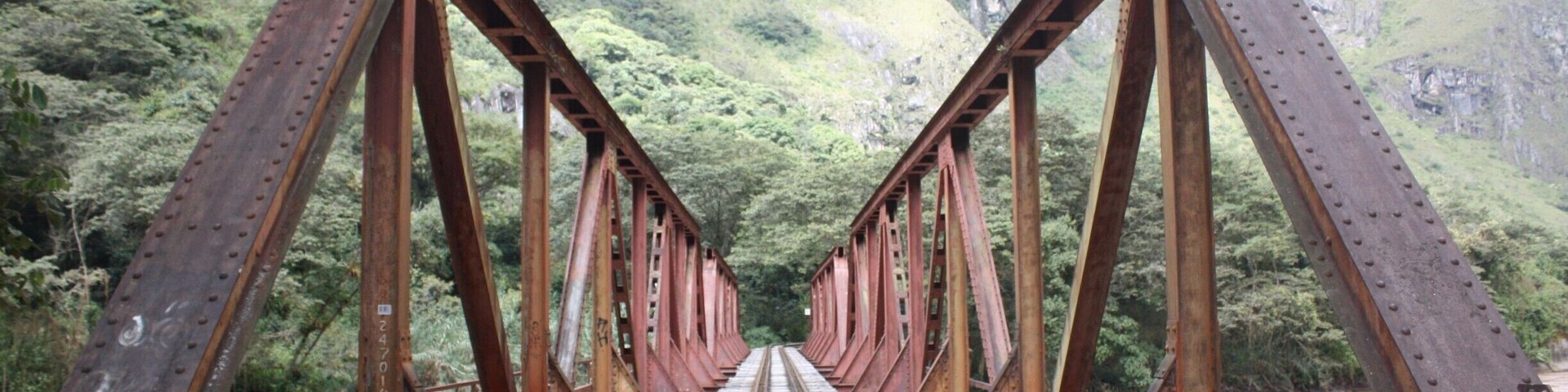 Part of my trek to Machu Picchu was crossing this incredible bridge in the middle of the Peruvian jungle. #TakeaHike