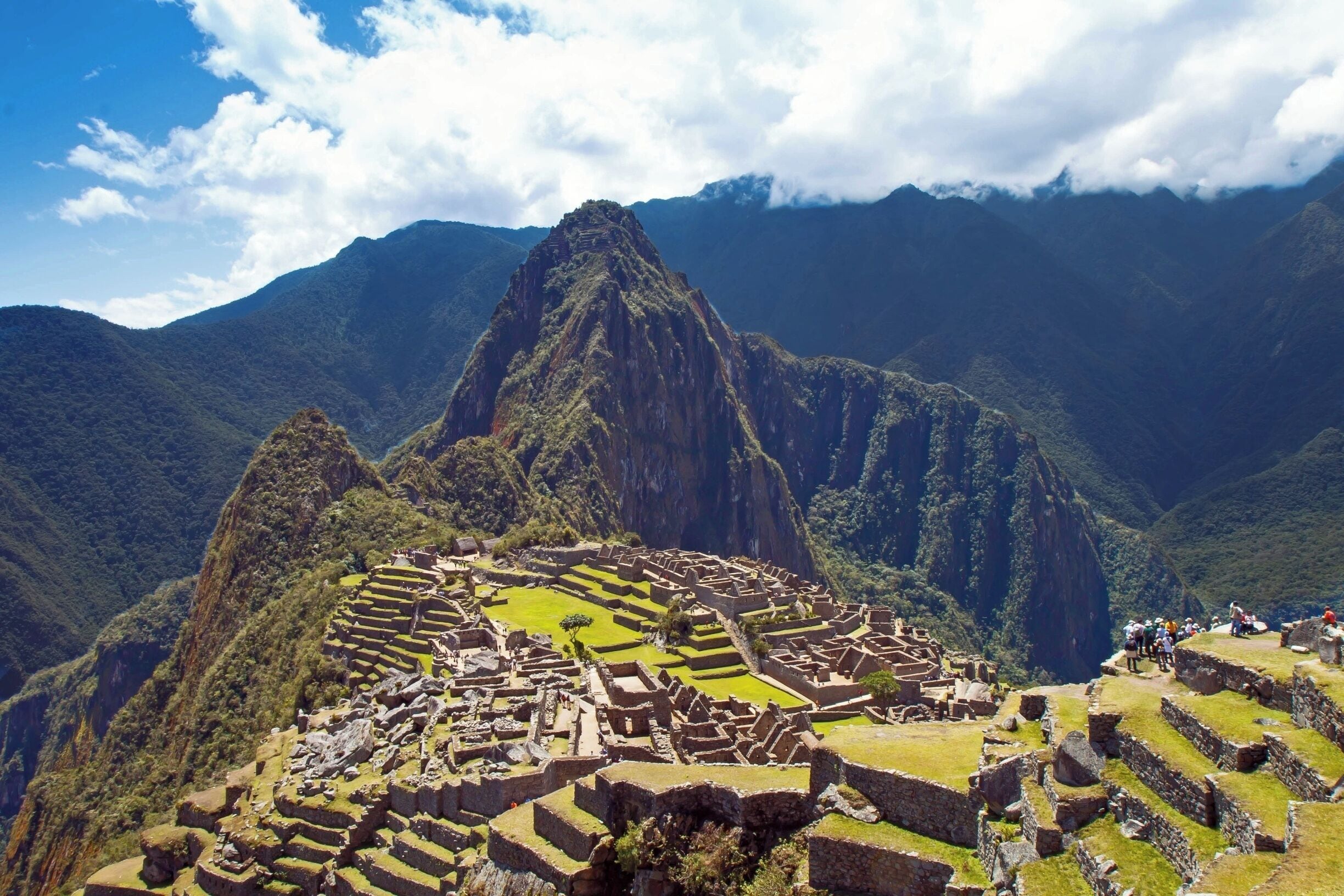 This amazing place can not be seen from anywhere on the ground, it is a city within the clouds, really magical and mysterious. There is really no describing the feeling of visiting this wondrous place.

If you don't mind a trek i highly recommend hiking up Huayna Picchu to get a view from above.  Just make sure you buy your tickets a couple days in advanced as they are limited and sell out.

#History