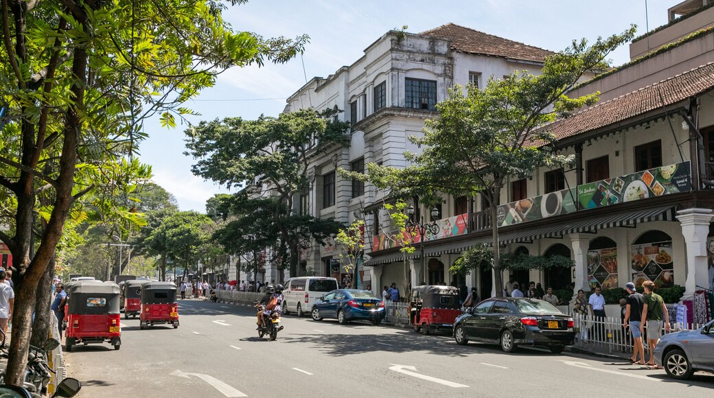 Kandy featuring street scenes