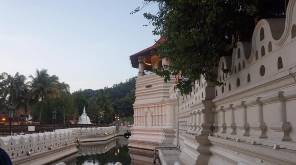 Beautiful place Temple of the tooth in fabulous Kandy Sri Lanka