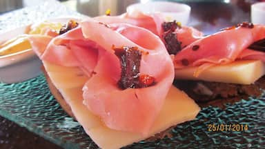 Eating superb at "Hebras" a tea house in Villa General Belgrano, definitely a #localgem !