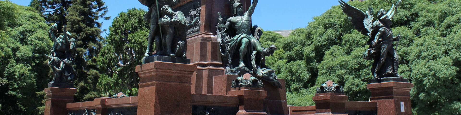 General San Martin Monument at San Martin square, Buenos Aires, Argentina.