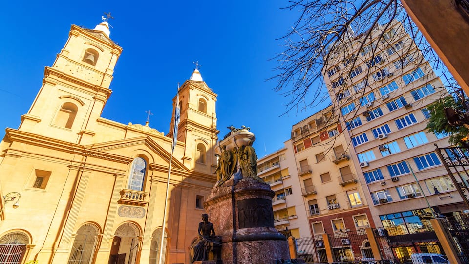 Santo Domingo church and convent in the San Telmo neighborhood of Buenos Aires, Argentina; Shutterstock ID 151687322