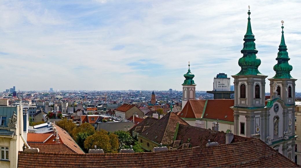 Panorama des des Wiener Bezirkes Mariahilf