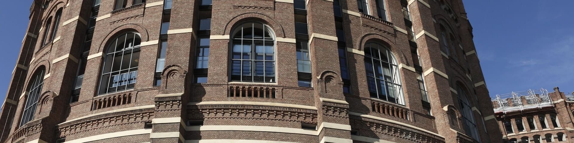 Gasometer shopping center, Simmering, Vienna, Austria, Europe