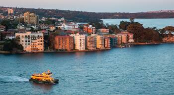Kirribilli featuring a bay or harbor, boating and a city