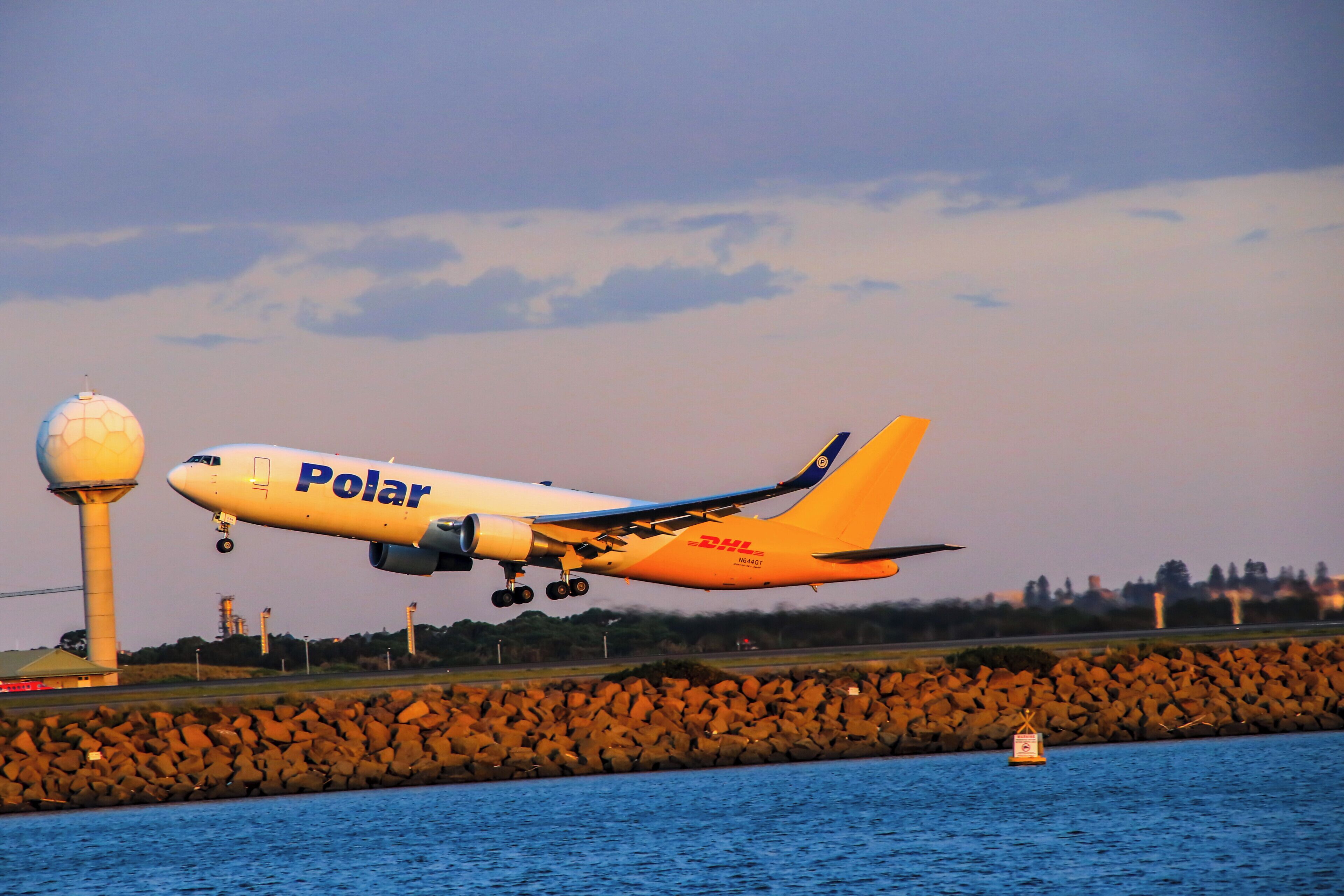 Polar Takeoff at Sydney Airport