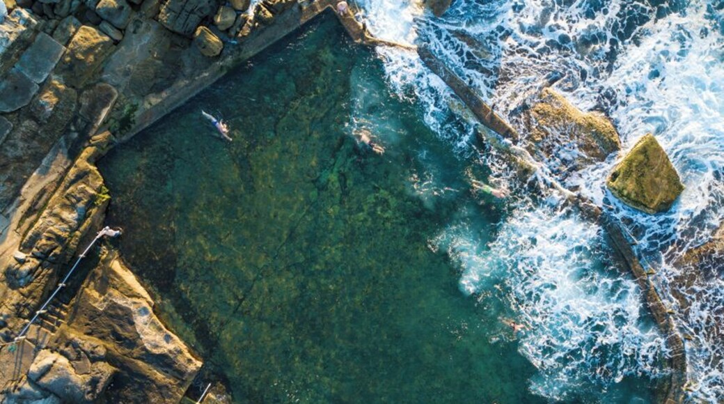 Sydney has a number of ocean rock pools all across the east coast, where you can have a swim in the sea without worrying about the big waves. This one is called the Mahon Pool at Maroubra.
#LifeAtExpedia