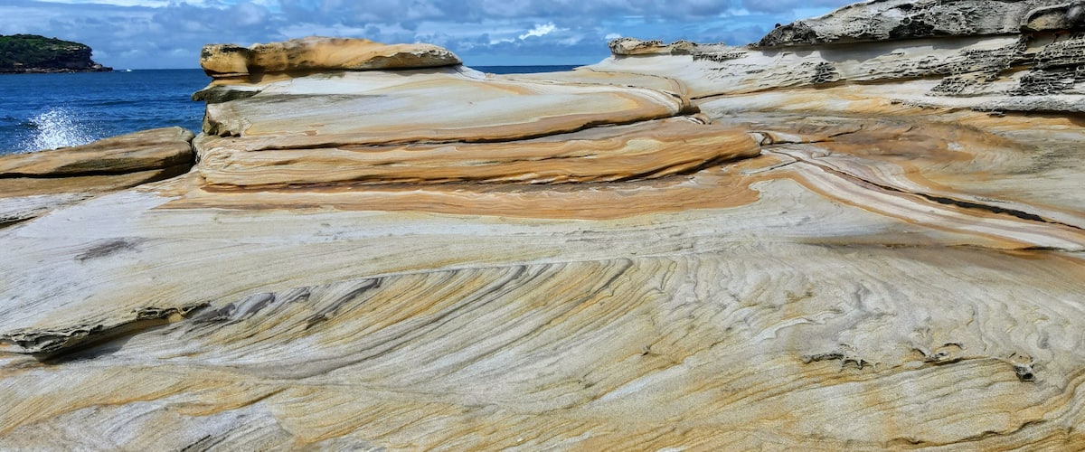 The sandstone in this area is amazing. Most of Sydney's base is sandstone and clay. The colours that come out are stunning. This area is also where James Cook set up for a British Colony  in 1770 in Botany Bay (Same area as this photo). Only a short bus ride or drive from the city center of Sydney. #nature