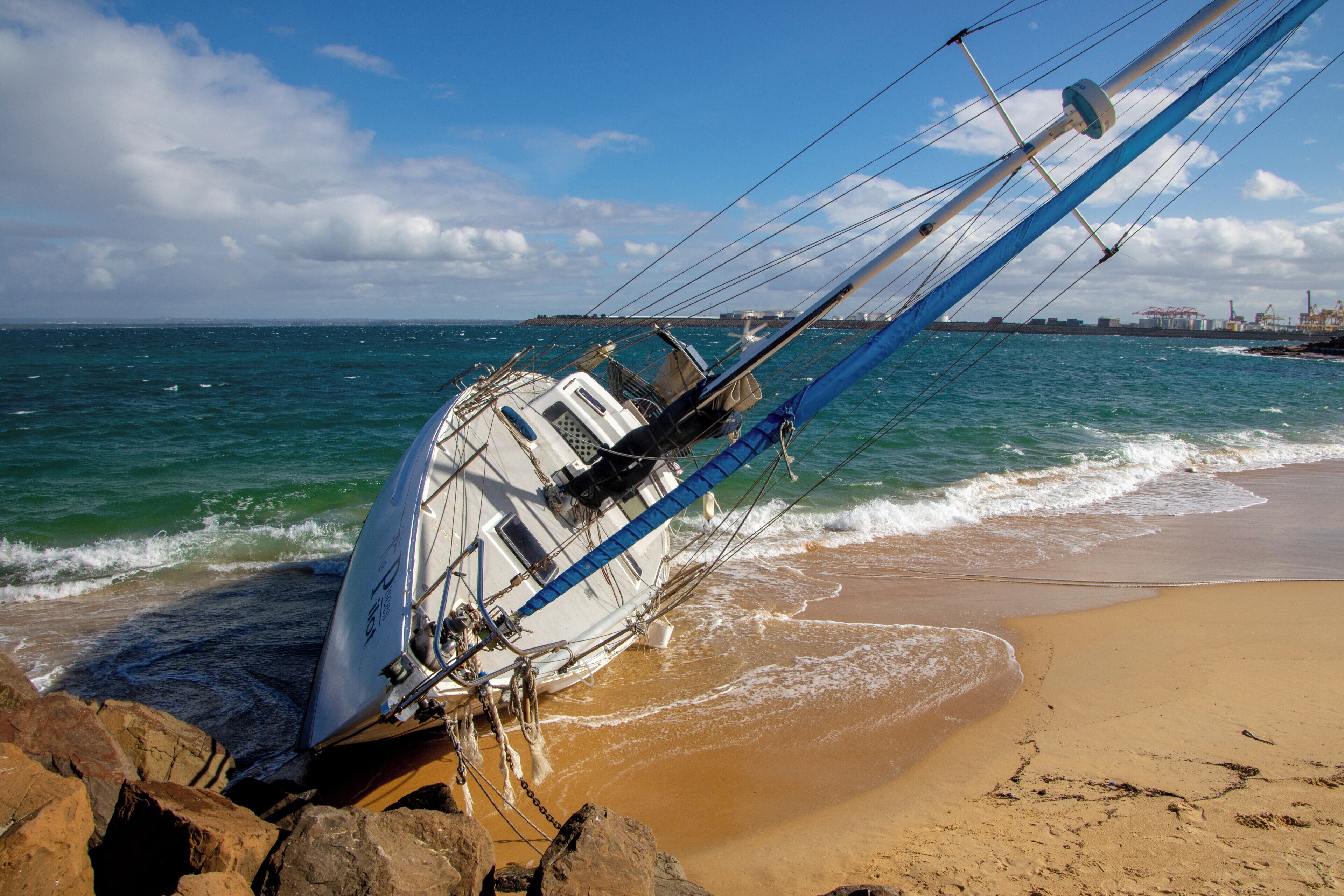 After some large sea's