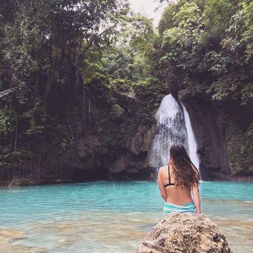 Chasing waterfalls in Badian, Kawasan Waterfalls. #LifeAtExpedia