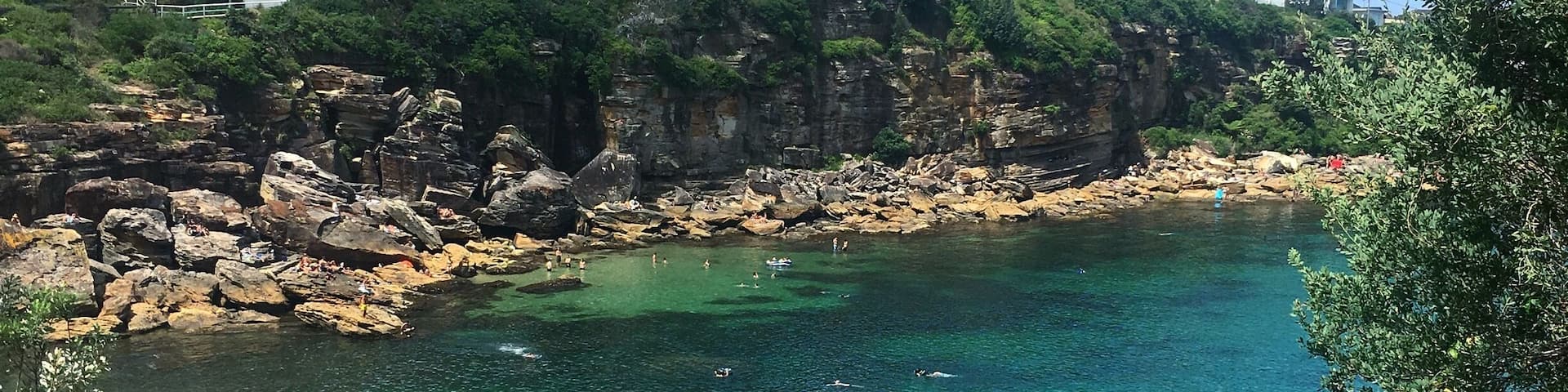 Gordon's Bay. My favourite secluded bay in Sydney is located North of Coogee Beach and is only accessible to pedestrians by the coastal walk. It's known for its calm waters and is a popular spot to snorkel.
#australia #gordonsbay
