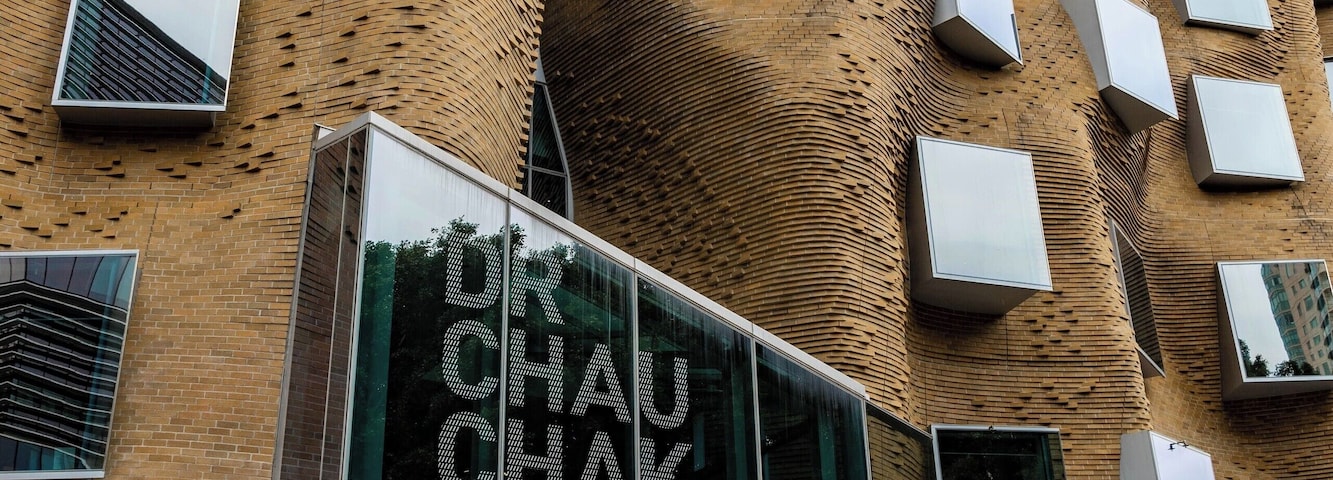 Dr Chau Chak Wing Building is a business school building of the University of Technology Sydney in Sydney, New South Wales, Australia, and the first building in Australia designed by Canadian American architect Frank Gehr