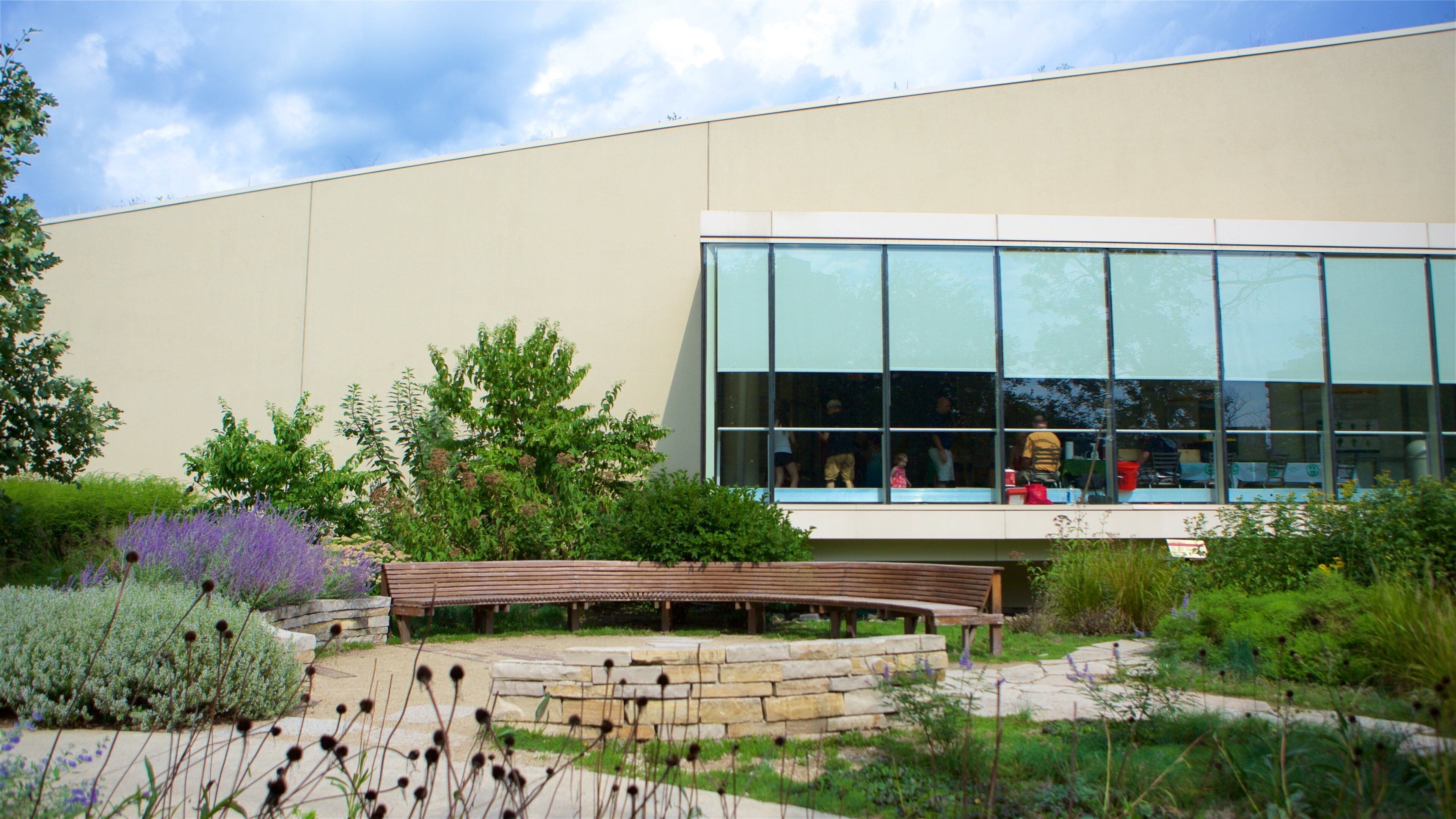 Lakeview featuring a park