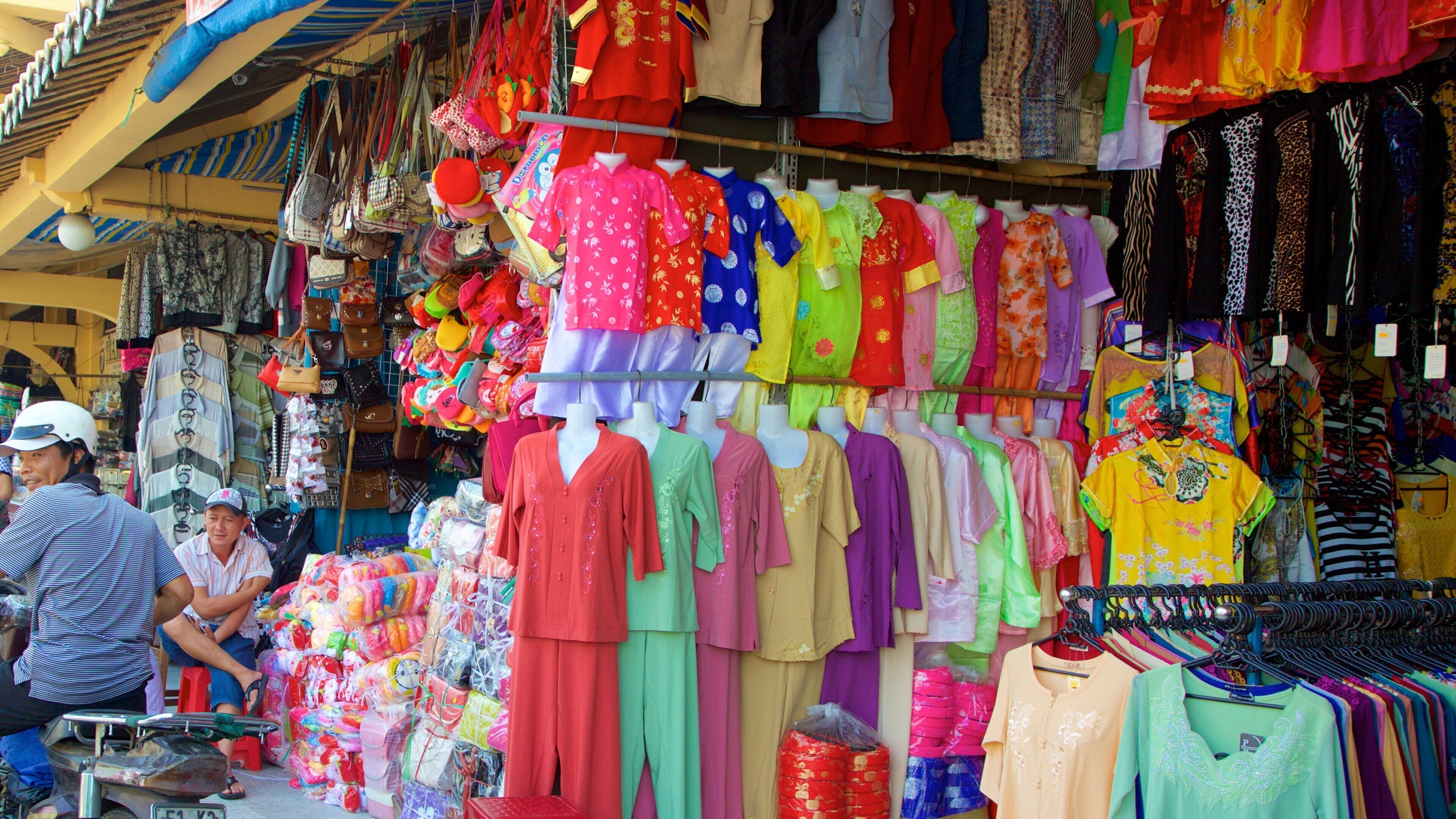 Cholon som inkluderar shopping och marknader