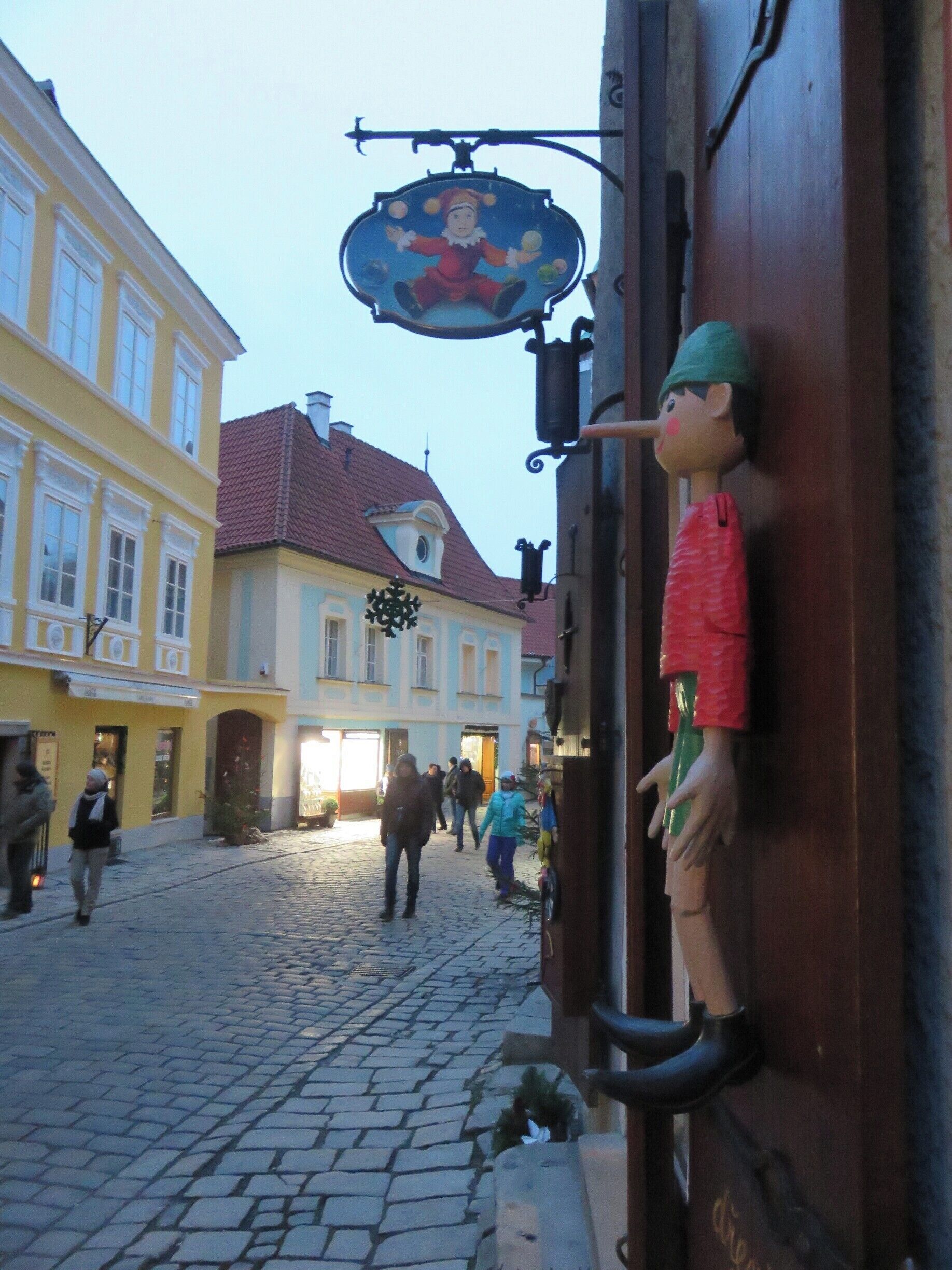 The streets are full of quaint shops. Even if you are not in the mood for buying you can window shop along pretty cobbled streets. #streets 