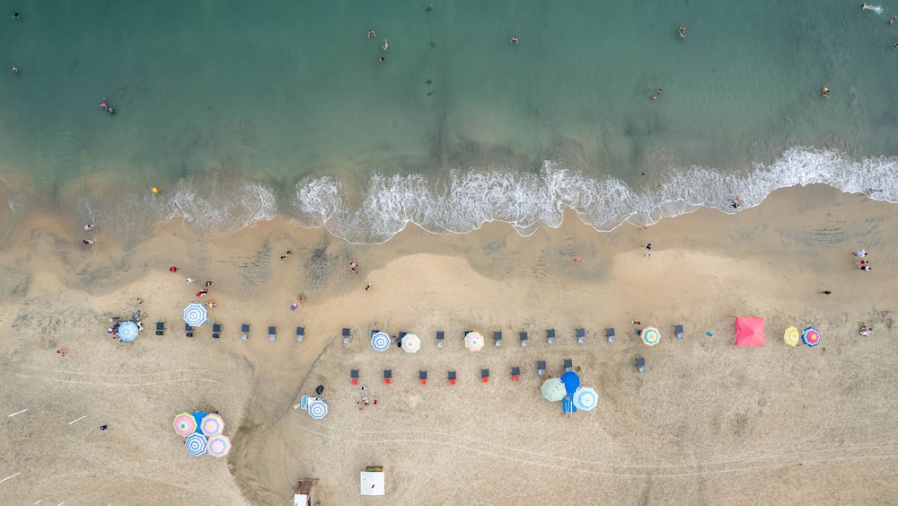 Shot of Rincon de Guayabitos (also known as Guayabitos) - a popular beach located in Nayarit, Mexico