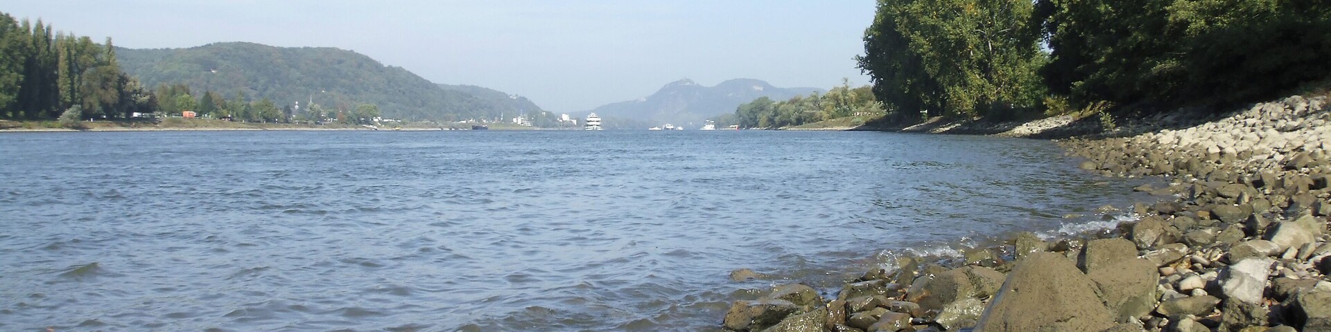 Der Rhein bei Unkel, Rheinland-Pfalz