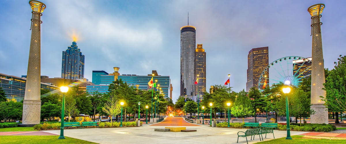 Atlanta Georgia GA Centennial Park