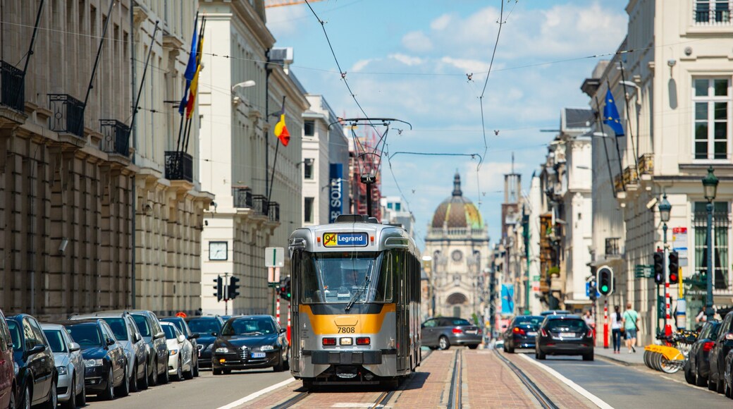 Brussels which includes a city and railway items