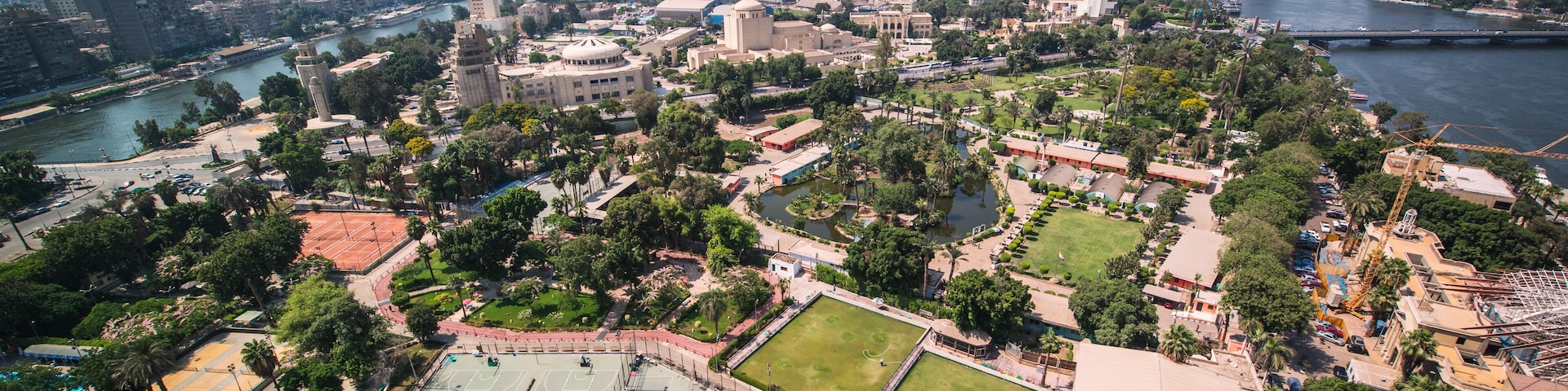 Zamalek Island in a sunny morning/Sunny Zamalek/Zamalek - Cairo - Egypt