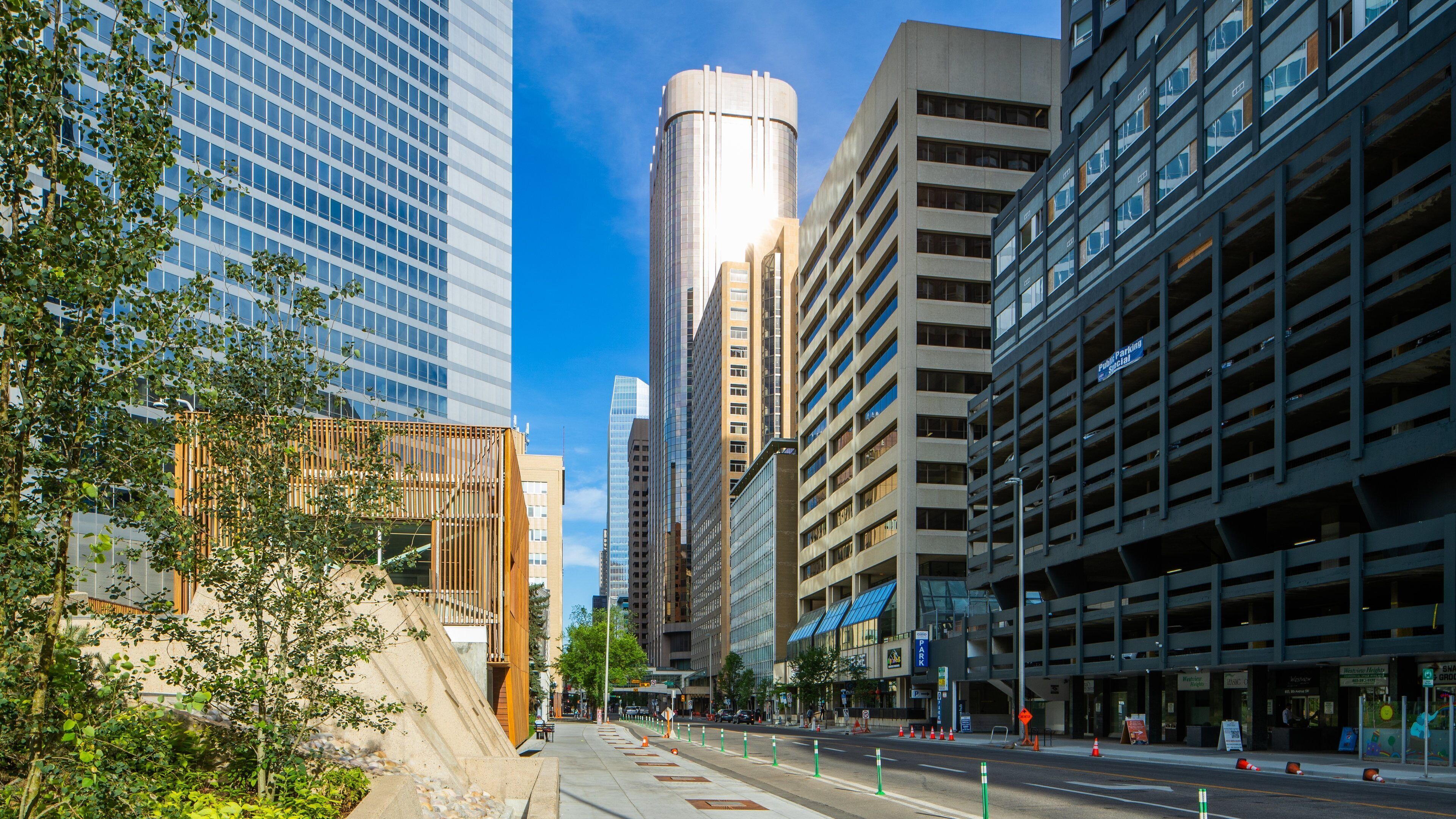Calgary featuring a city