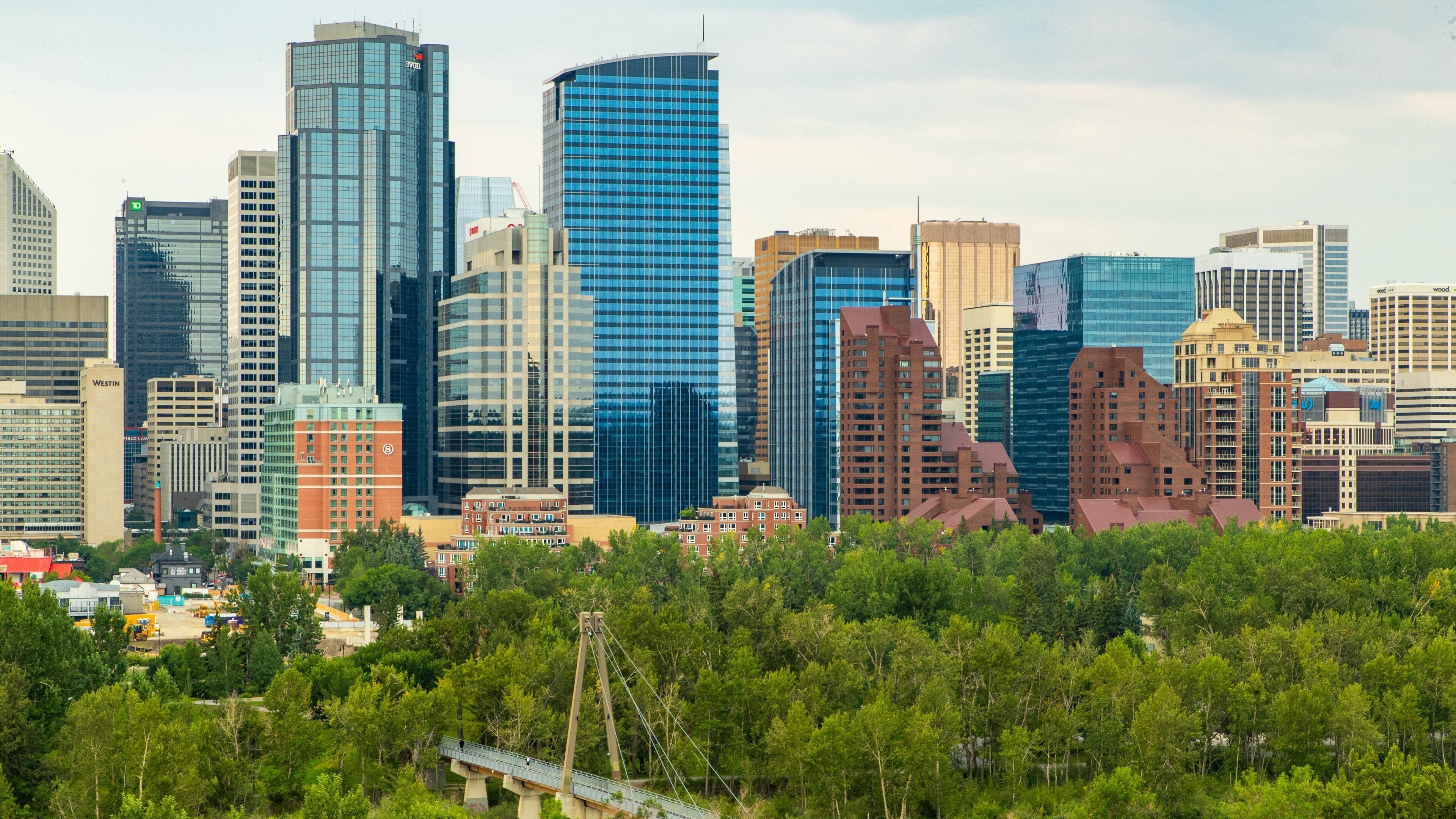 Calgary featuring landscape views and a city