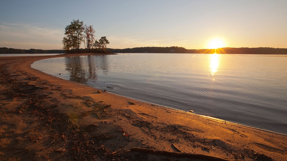 Sunset on Lake Norman in North Carolina
