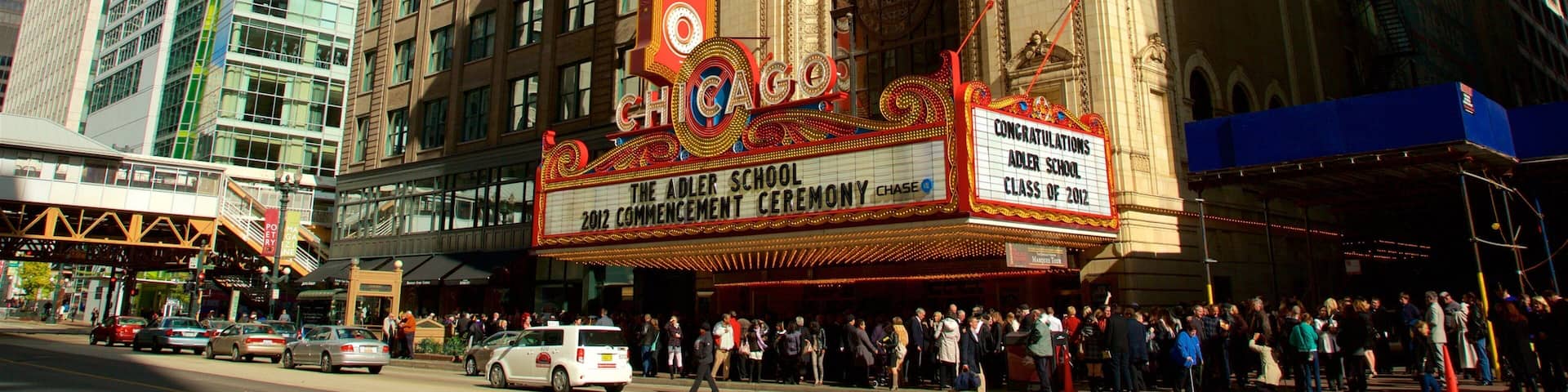 Chicago which includes heritage elements, signage and a skyscraper