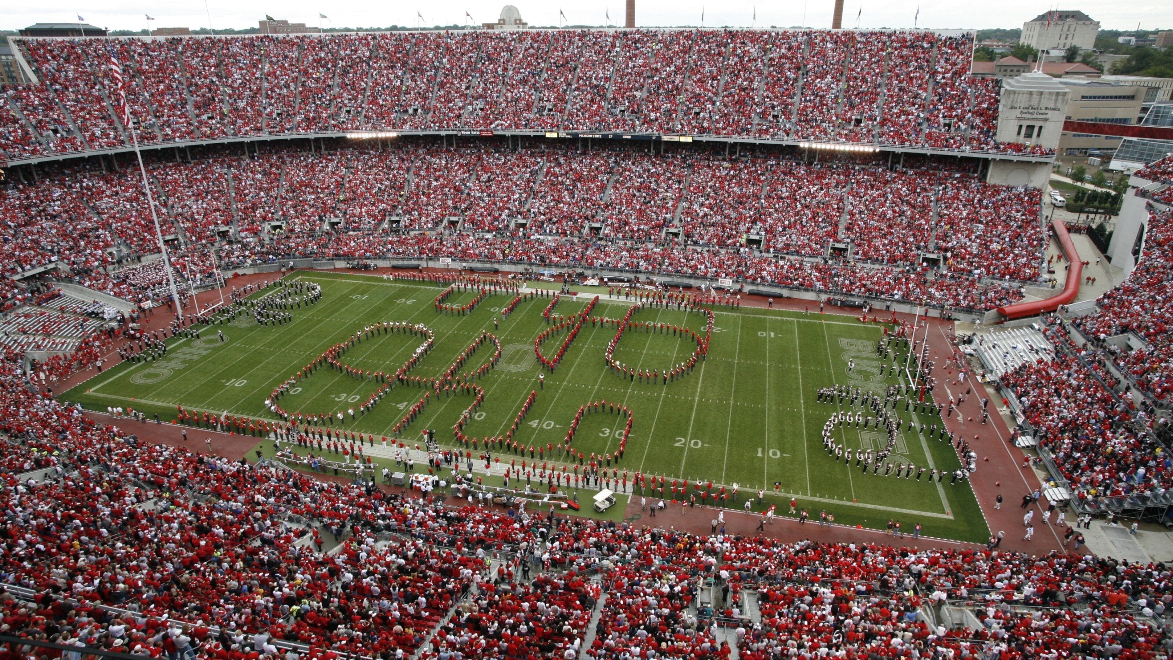 Columbus mostrando un evento deportivo