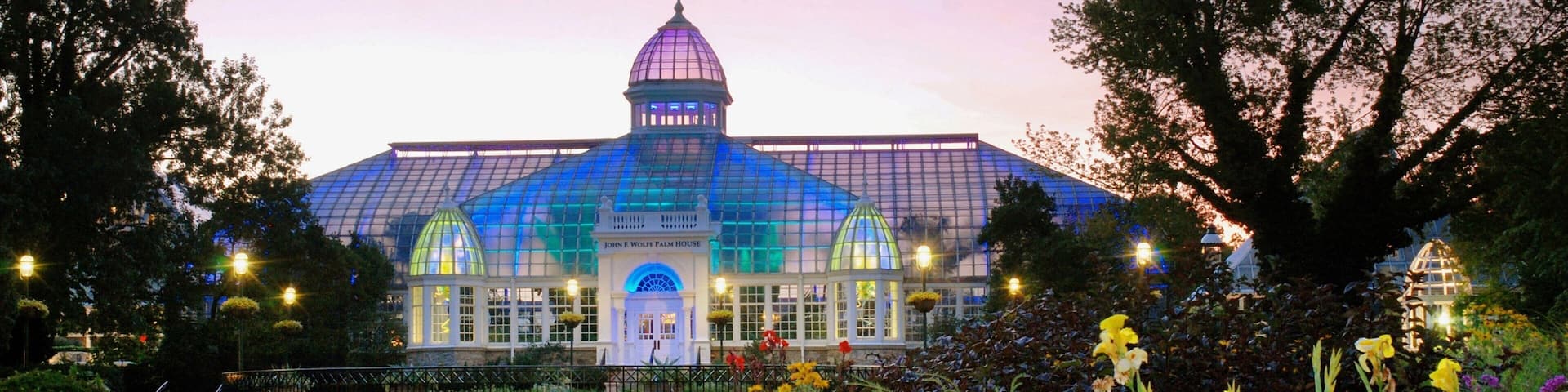 Columbus which includes a garden and a sunset