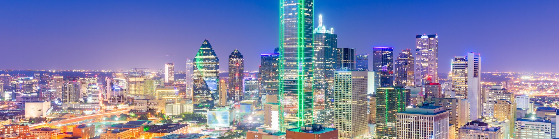 Dallas, Texas, USA Skyline at twilight
