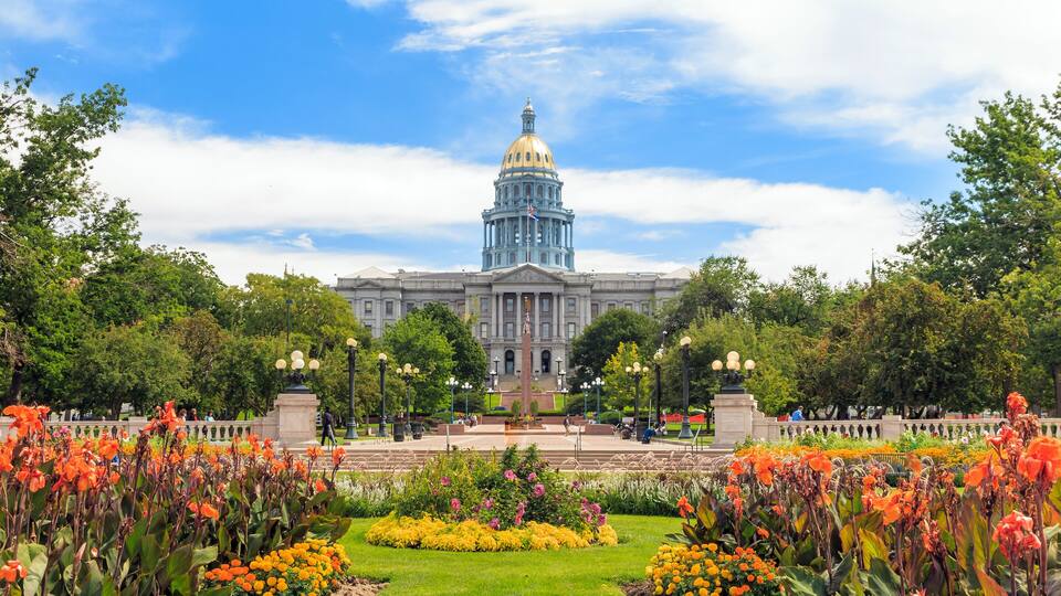 Colorado State Capitol Building in Denver