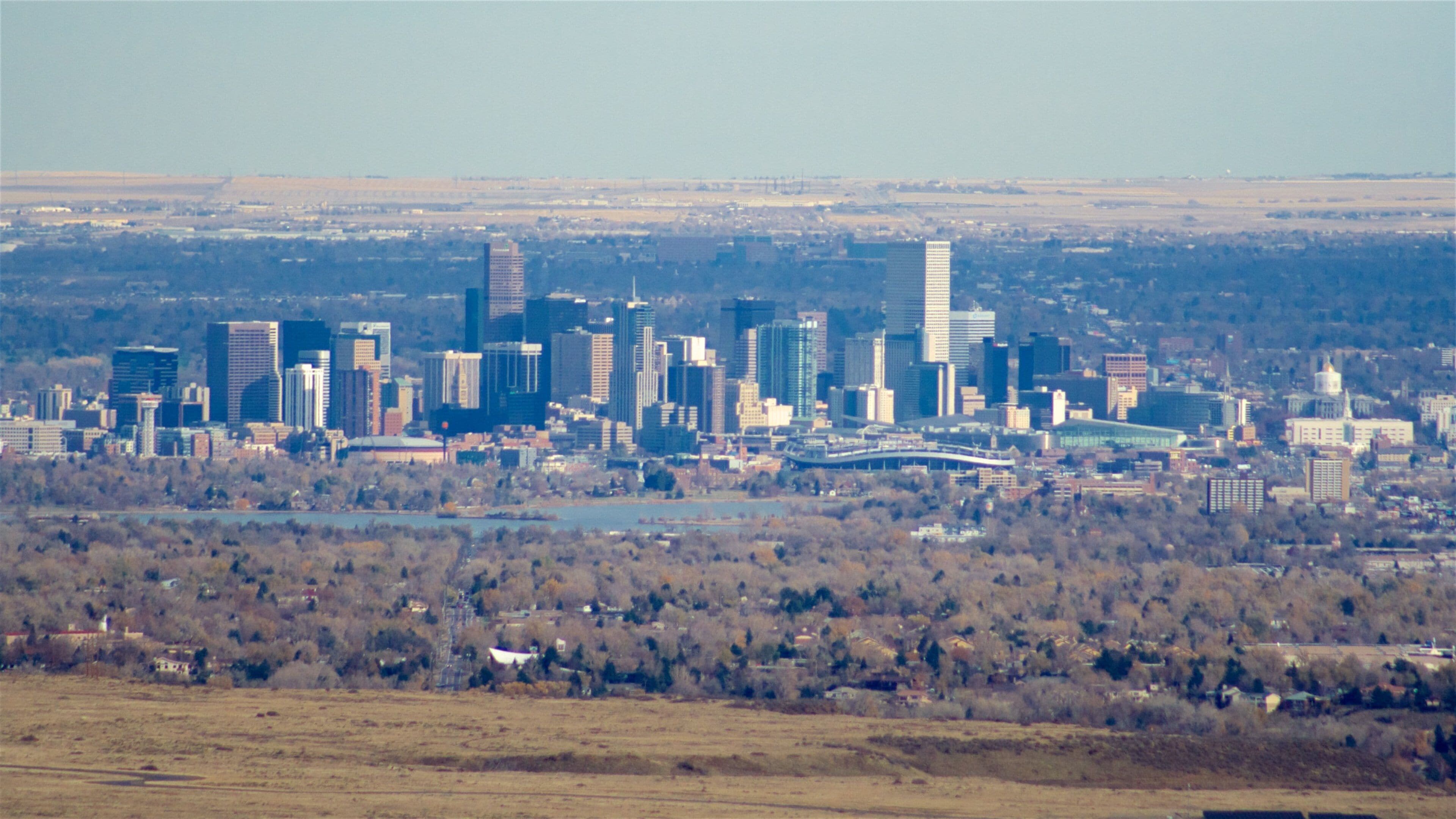 Denver montrant paysages, une ville et un gratte-ciel