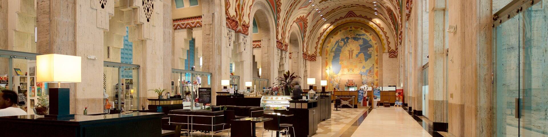 Detroit toont interieur