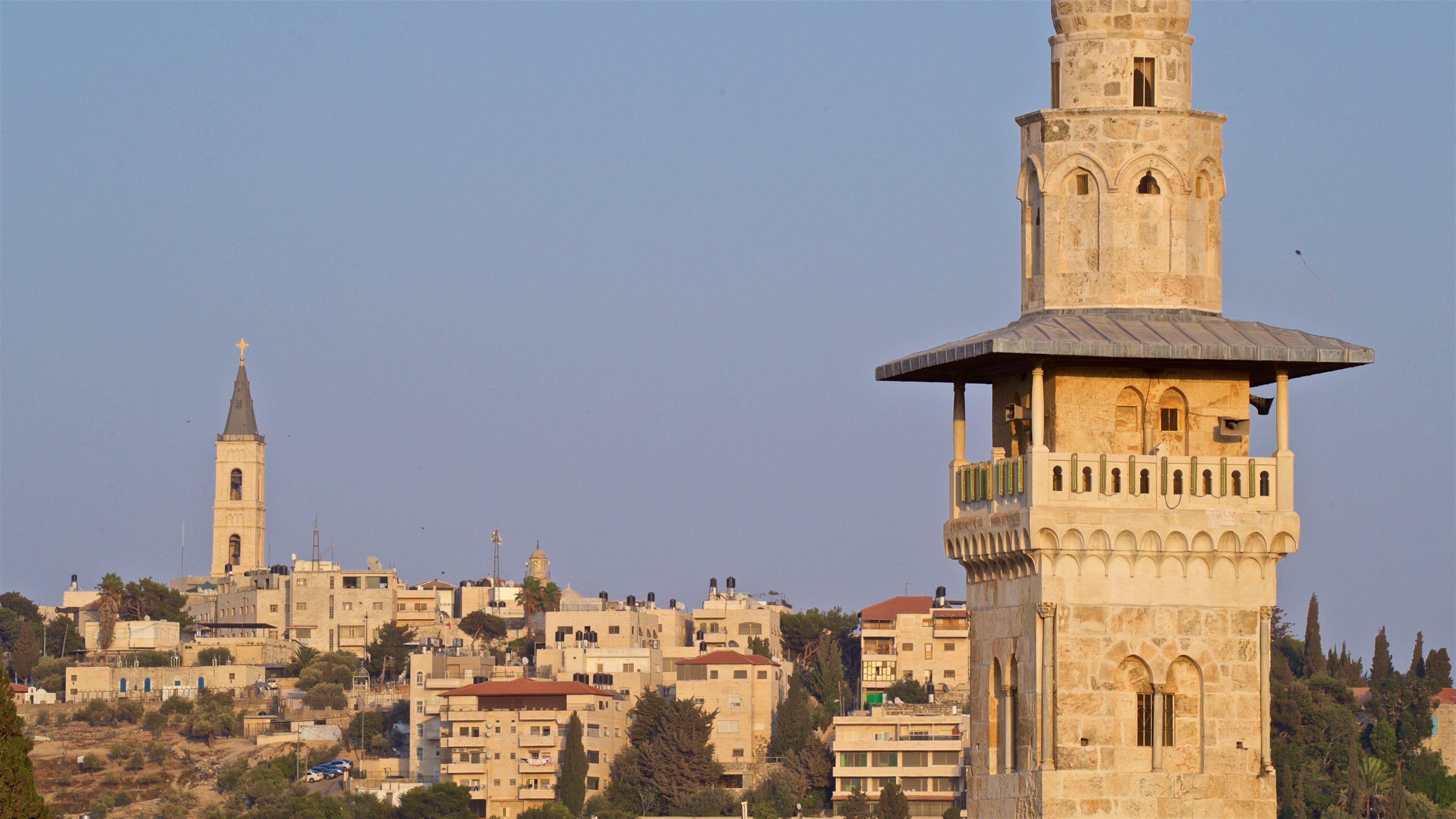 Jérusalem et environs montrant panoramas, ville et patrimoine architectural