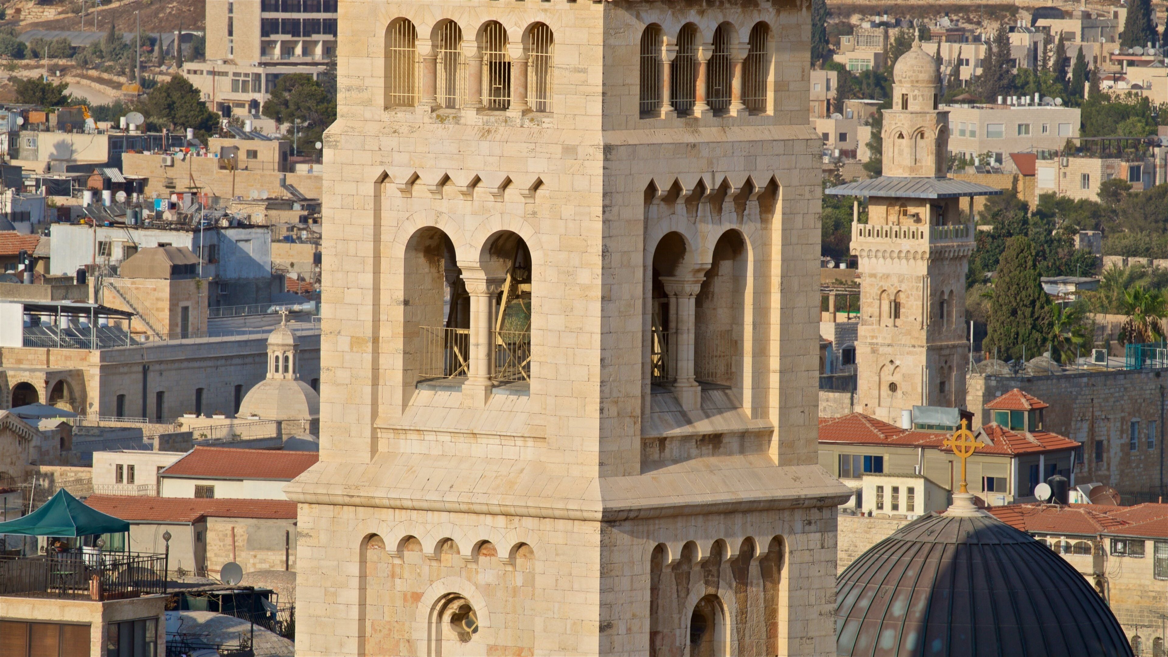 Jerusalem featuring heritage architecture and a city
