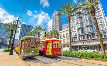 Cheap Flights to New Orleans LA from CA $76