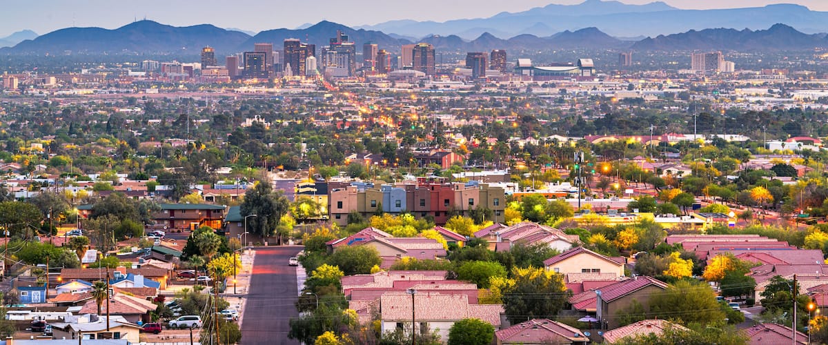 Phoenix, Arizona, USA Cityscape